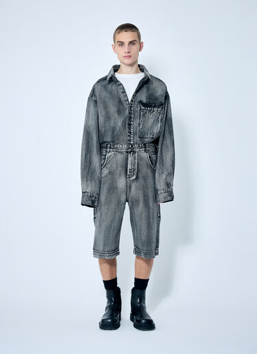 LN-CC® - Entire Studios: D Cargo Shorts - Grey Entire Studios D Cargo Shorts Grey ent0158017