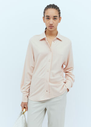 Max Mara Wool Shirt Pink max0254072