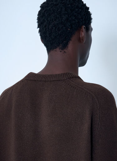 Acne Studios Wool Sweater Dark Brown acn0162002