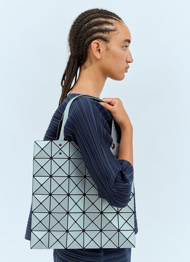 LN-CC® - Bao Bao Issey Miyake: Lucent Matte Tote Bag - Blue Bao Bao Issey Miyake Lucent Matte Tote Bag Blue bao0257007