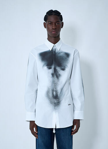 Jean Paul Gaultier Body Dust Shirt White jpg0162004
