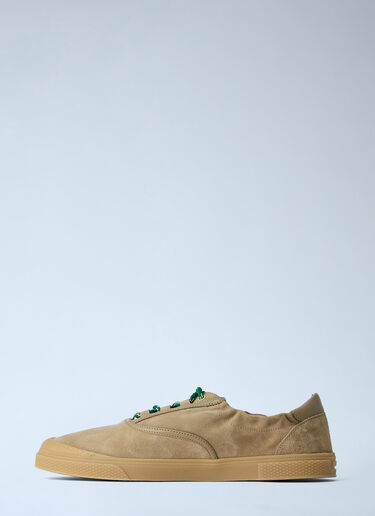 LN-CC® - Moncler: Vera Leisure Sneakers - Beige Moncler Vera Leisure Sneakers Beige mon0164040