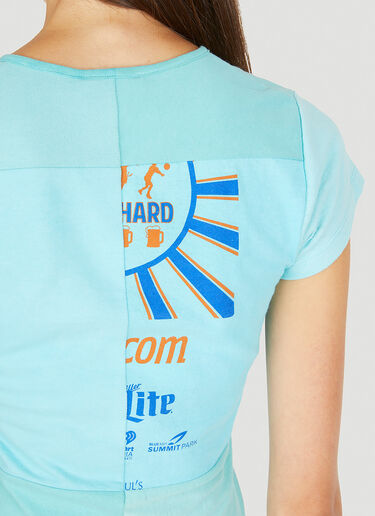 LN-CC® - Collina Strada: Ang3l T-Shirt - Blue Collina Strada Ang3l T-Shirt Blue cst0249007