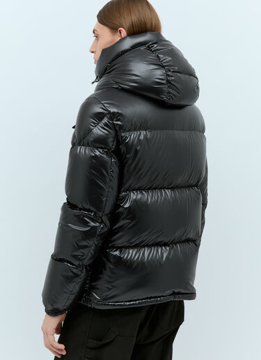 LN-CC® - Moncler: Montbeliard Short Down Jacket - Black Moncler Montbeliard Short Down Jacket Black mon0158015
