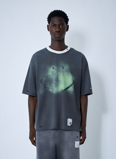 LN-CC® - Maison Mihara Yasuhiro: Logo Motif T-Shirt - Black Maison Mihara Yasuhiro Logo Motif T-Shirt Black mmy0160013