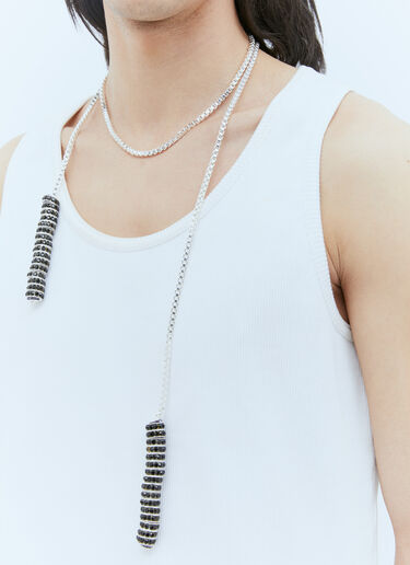 LN-CC® - Pearl Octopuss.y: Dracula 绳式项链 - 银色 Pearl Octopuss.y Dracula 绳式项链 银色 prl0355003
