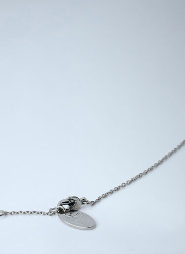 LN-CC® - Vivienne Westwood: Valentina Orb Pendant Necklace - Silver Vivienne Westwood Valentina Orb Pendant Necklace Silver vvw0263068