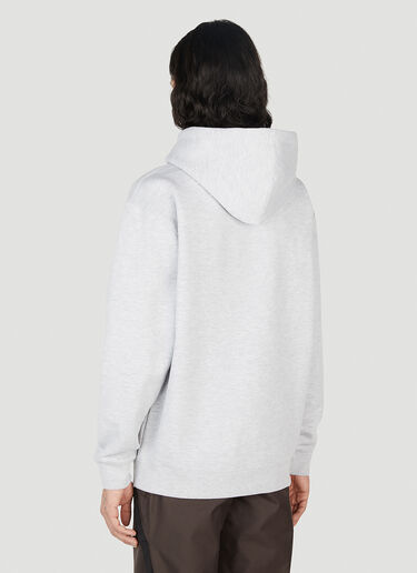 LN-CC® - Saintwoods: World Member Hooded Sweatshirt - Light Grey Saintwoods World Member Hooded Sweatshirt Light Grey swo0151011