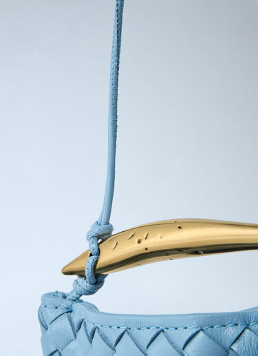 Bottega Veneta Miniature Sardine Crossbody Bag Light Blue bov0261053