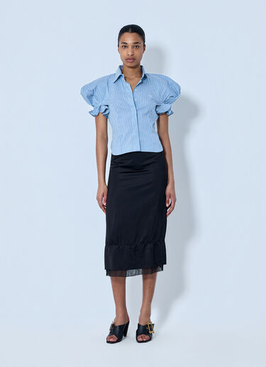 LN-CC® - Vivienne Westwood: Gexy Top - Blue Vivienne Westwood Gexy Top Blue vvw0264009