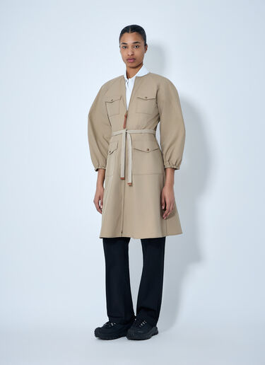 LN-CC® - Moncler: 束腰实用夹克 - 米色 Moncler 束腰实用夹克 米色 mon0264021