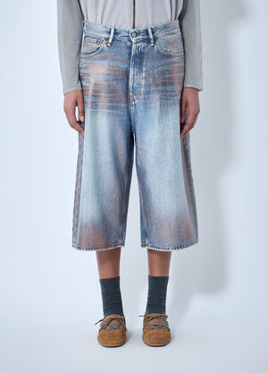LN-CC® - Acne Studios: Denim Shorts - Blue Acne Studios Denim Shorts Blue acn0264022