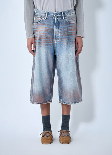 LN-CC® - Acne Studios: Denim Shorts - Blue Acne Studios Denim Shorts Blue acn0264022