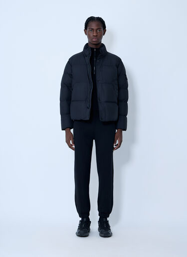 LN-CC® - Stone Island: Short Down Jacket - Black Stone Island Short Down Jacket Black sto0164010