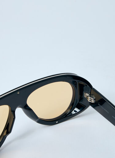 LN-CC® - Bottega Veneta: Aviator Sunglasses - Yellow Bottega Veneta Aviator Sunglasses Yellow bos0359005
