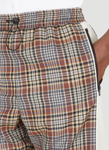 LN-CC® - Ahluwalia: Akin Check Pants - Brown Ahluwalia Akin Check Pants Brown ahl0148002