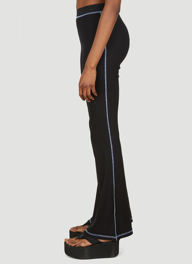 LN-CC® - MCQ: Icon Logo Patch Track Leggings - Black MCQ Icon Logo Patch Track Leggings Black mkq0249010