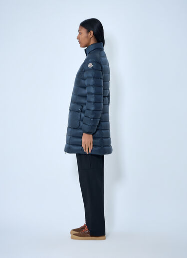 LN-CC® - Moncler: Genet ロングコート - ネイビー Moncler Genet ロングコート ネイビー mon0263024