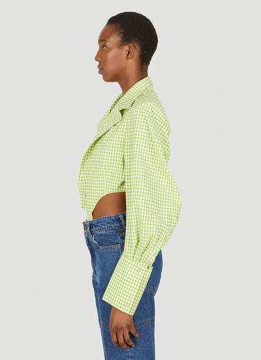 LN-CC® - Ninamounah: Bacteria Bodysuit - Green Ninamounah Bacteria Bodysuit Green nmo0248011