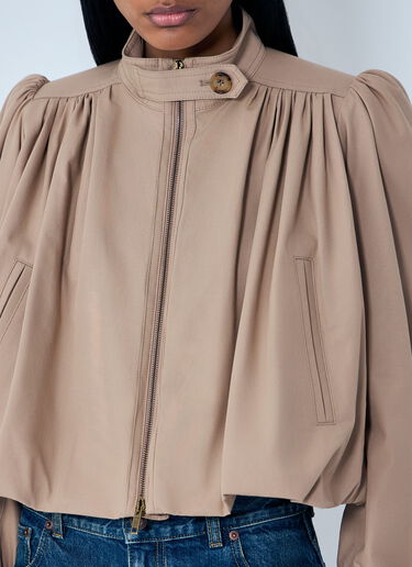 LN-CC® - Chloé: Cotton Jacket - Beige Chloé Cotton Jacket Beige chl0263013