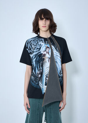 LUEDER Angel Phantasy T-Shirt Black ldr0364001