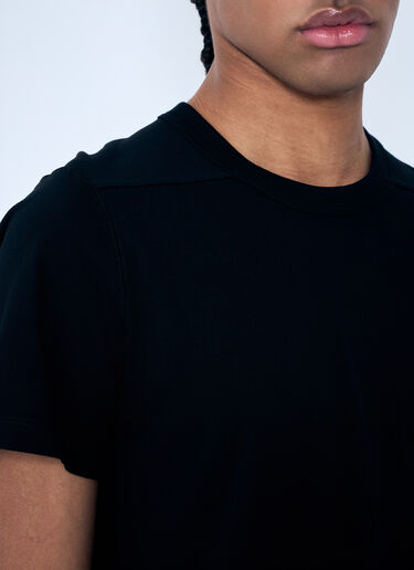Rick Owens Cotton T-Shirt Black ric0159003