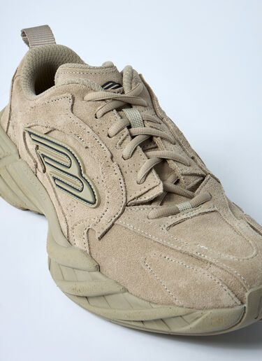LN-CC® - Balenciaga: Monday Sneakers - Beige Balenciaga Monday Sneakers Beige bal0261017