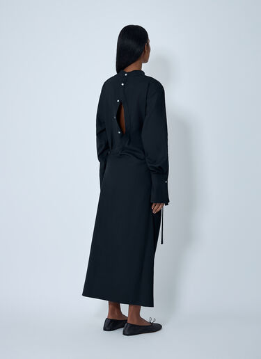 The Row Thalassa Dress Black row0262012