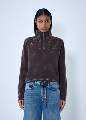 LN-CC® - Diesel: M-Marcellette Sweater - Brown Diesel M-Marcellette Sweater Brown dsl0263009