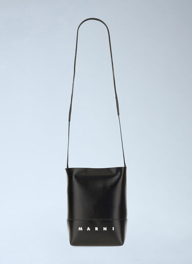 Marni Shoelace Strap Crossbody Bag Black mni0157016