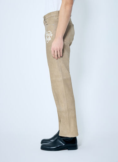 LN-CC® - Human Made: 스웨이드 팬츠 - 베이지 Human Made 스웨이드 팬츠 베이지 hmd0159002