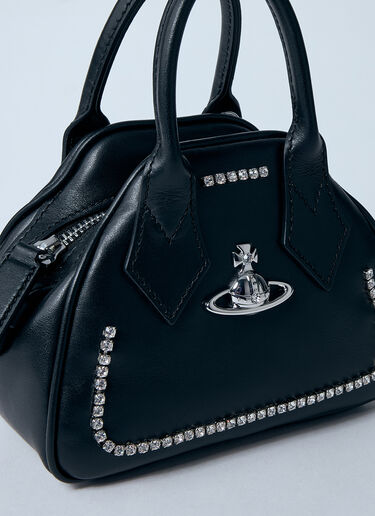 LN-CC® - Vivienne Westwood: Mini Yasmine Handbag - Black Vivienne Westwood Mini Yasmine Handbag Black vvw0260016