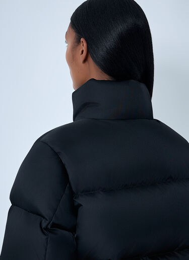LN-CC® - Prada: Short Re-Nylon Down Jacket - Black Prada Short Re-Nylon Down Jacket Black pra0262065
