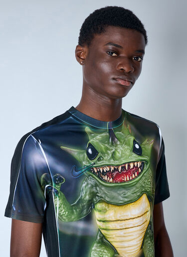 Nike by Yaku Re-Create Animal T-Shirt Green nik0165014