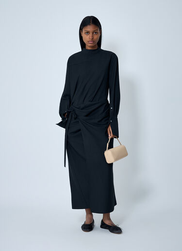 The Row Thalassa Dress Black row0262012