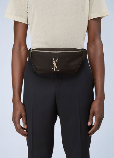 LN-CC® - Saint Laurent: Cassandre Classic Belt Bag - Black Saint Laurent Cassandre Classic Belt Bag Black sla0140034