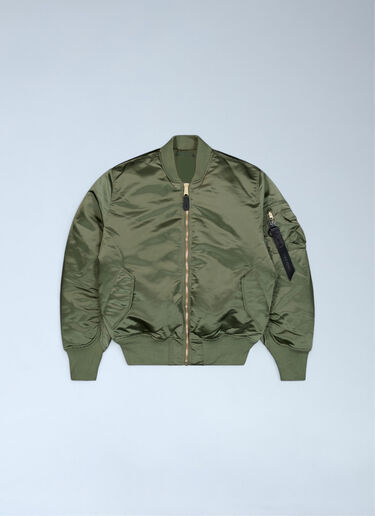 LN-CC® - Alpha Industries: MA-1 Base Flight Bomber Jacket - Green Alpha Industries MA-1 Base Flight Bomber Jacket Green alp0162003