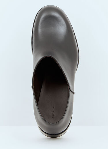 LN-CC® - The Row: Nobilis Shoe Boots - Black The Row Nobilis Shoe Boots Black row0158010