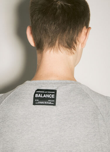 LN-CC® - Undercover: Logo Patch Sweatshirt - Grey Undercover Logo Patch Sweatshirt Grey und0156009