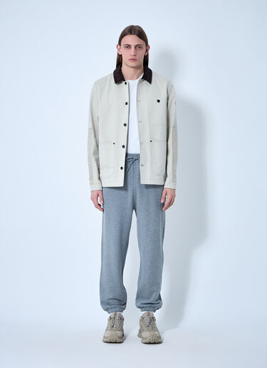LN-CC® - Moncler x FRGMT Hiroshi Fujiwara: Logo Patch Track Pants - Charcoal Moncler x FRGMT Hiroshi Fujiwara Logo Patch Track Pants Charcoal mfr0160059