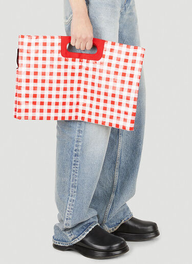 LN-CC® - PROTOTYPES: Check Bottle Bag - Red PROTOTYPES Check Bottle Bag Red prt0348006