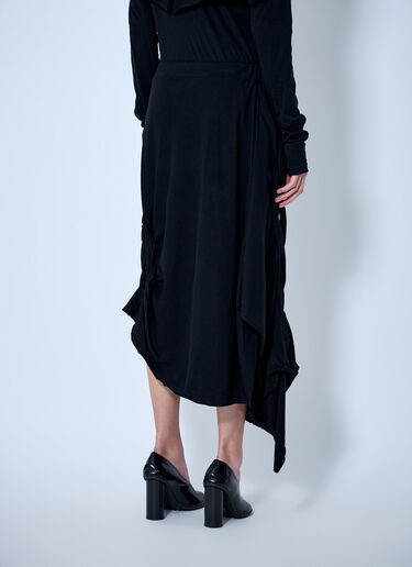 Yohji Yamamoto 高捻法式毛圈编织裙 黑色 yoy0264008