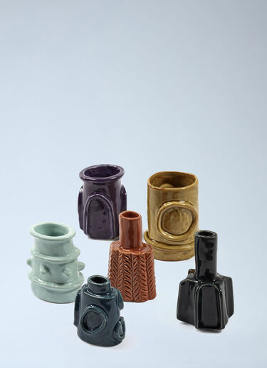 LN-CC® - Serax: Set Of Six Molly Assorted Vase - Multicolour Serax Set Of Six Molly Assorted Vase Multicolour wps0692497