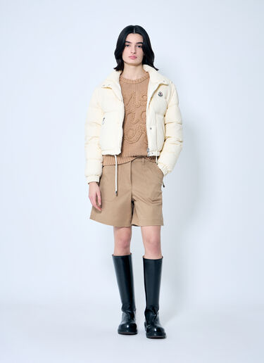 LN-CC® - Moncler: Twill Shorts - Brown Moncler Twill Shorts Brown mon0259020