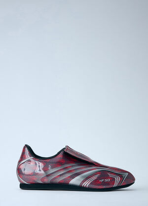 LN-CC® - adidas: Taekwondo F50 Sneakers - Red adidas Taekwondo F50 Sneakers Red adi0364014