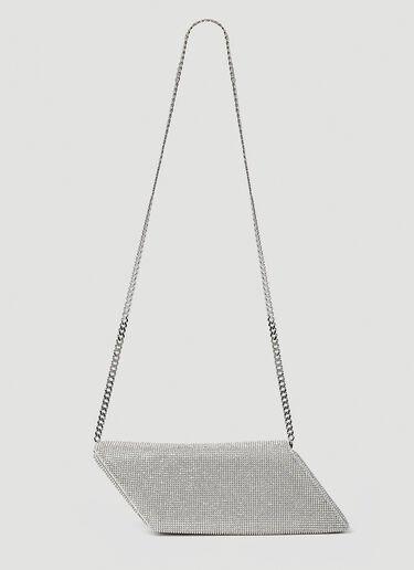 LN-CC® - KARA: Parallelogram Shoulder Bag - Silver KARA Parallelogram Shoulder Bag Silver kar0252010