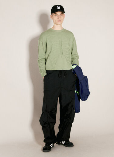 LN-CC® - Fucking Awesome: Skeleton Sweater - Green Fucking Awesome Skeleton Sweater Green fua0156006