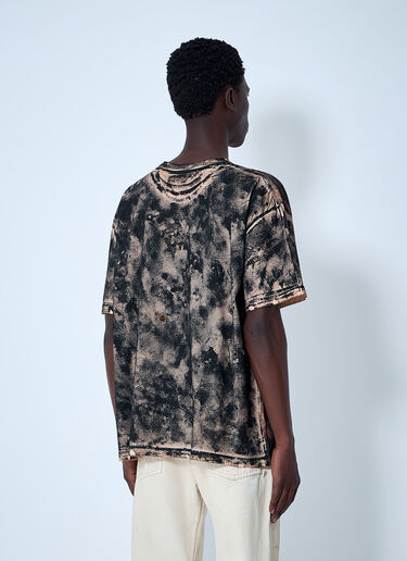 LN-CC® - Acne Studios: Graphic Print T-shirt - Brown Acne Studios Graphic Print T-shirt Brown acn0164040