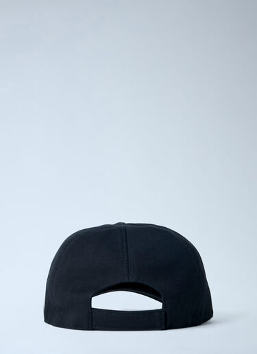 Moncler + Rick Owens Embroidered Logo Baseball Cap Black mcs0363032