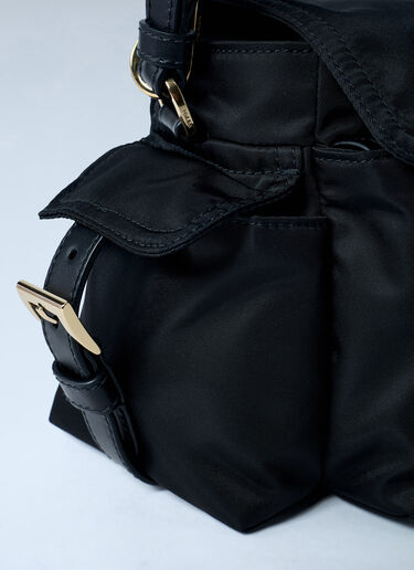 Prada Medium Re-Nylon Explore Shoulder Bag Black pra0262014